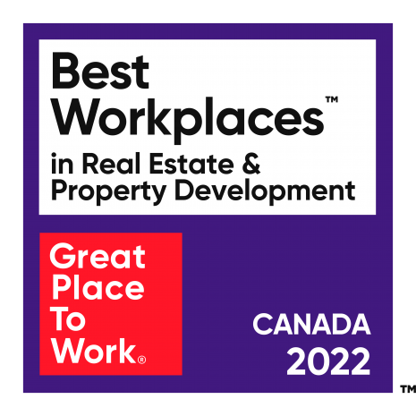 Best Workplaces in Real Estate & Property Development in Ontario